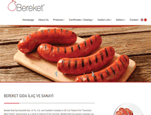 Tablet Screenshot of bereketas.com